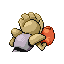 Imagen posterior de Hitmonchan en la tercera generación