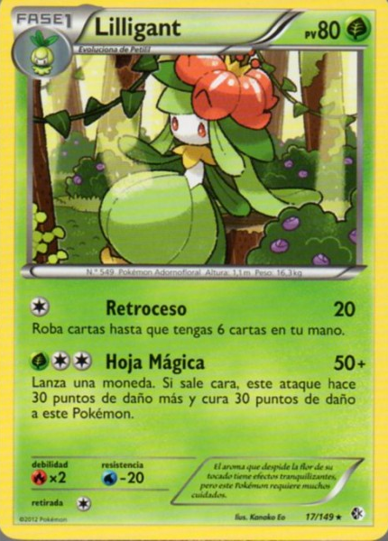 evolucion pokemon lilligant