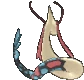 Imagen posterior de Milotic macho en la sexta y séptima generación