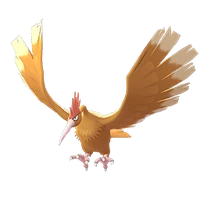 Imagen de Fearow en Pokémon: Let's Go, Pikachu! y Pokémon: Let's Go, Eevee!, 