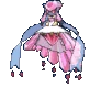 Imagen de Mega-Diancie en Pokémon Rubí Omega y Pokémon Zafiro Alfa, Pokémon Sol y Pokémon Luna