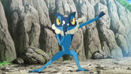 EP880 Frogadier de Ash