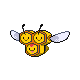 Imagen de Combee hembra en Pokémon Diamante y Perla