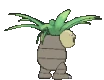 Imagen posterior de Exeggutor en la sexta y séptima generación