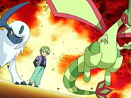 EP458 Absol, Flygon y Drew