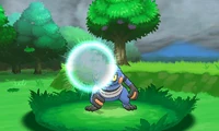 Meteorobola hielo XY.png (229 kB) Croagunk recibiendo meteorobola de tipo hielo en Pokémon X y Pokémon Y.