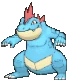 Imagen de Feraligatr en Pokémon X, Pokémon Y, Pokémon Rubí Omega, Pokémon Zafiro Alfa, Pokémon Sol y Pokémon Luna