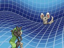 Meloetta usando zona extraña en la quinta generación.