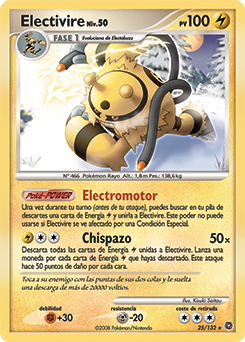 Electivire (carta tipo elétrico rara) - Pokémon TCG Cards