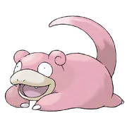 Evoluciona a: * Poliwhirl → Politoed * Slowpoke → Slowking