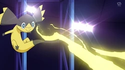 EP1187 Helioptile usando chispa