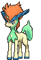 Imagen de Keldeo forma activa en Pokémon X y Pokémon Y