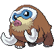 Imagen de Mamoswine hembra en Pokémon Oro HeartGold y Plata SoulSilver