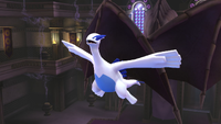 Lugia usando aerochorro en SSB4.