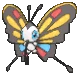Imagen de Beautifly macho en Pokémon X, Pokémon Y, Pokémon Rubí Omega, Pokémon Zafiro Alfa, Pokémon Sol y Pokémon Luna