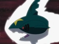 Sharpedo usando cabezazo.