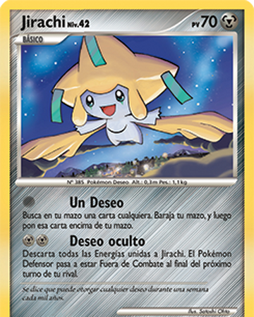 Jirachi Despertar De Las Leyendas Tcg Wikidex Fandom