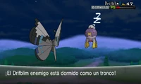 Pokémon dormido XY.png (109 kB) Un Drifblim dormido en la sexta generación.