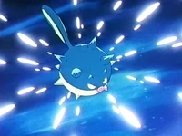 Qwilfish de Dorian usando pin misil.