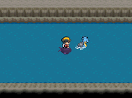 Lapras en la Cueva Unión.