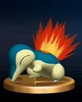 Trofeo de Cyndaquil en Brawl.