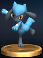 Trofeo de Riolu en Brawl.