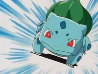 Bulbasaur usando placaje.