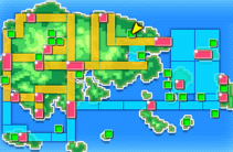 Zona Safari (Hoenn) mapa