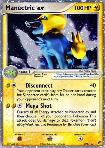 Carta de Manectric