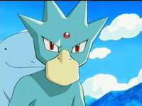 LAREEN GOLDUCK Ice O Pokémon pato gelado. Os Golduck de Lareen