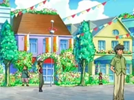 Pueblo Aromaflor en el anime