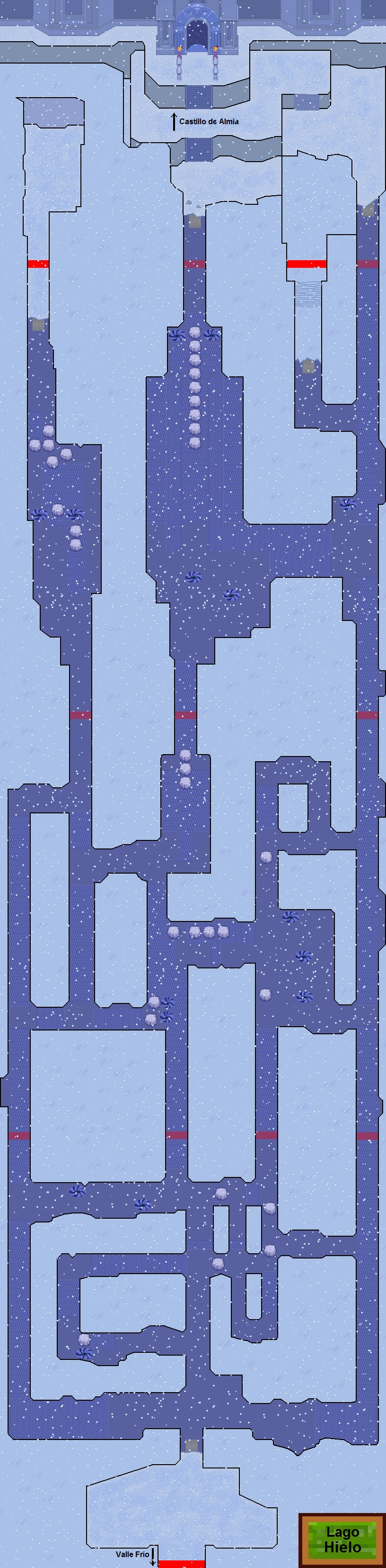 Plano del Lago Hielo.