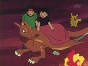 EP107 Ash cuidando de Charizard