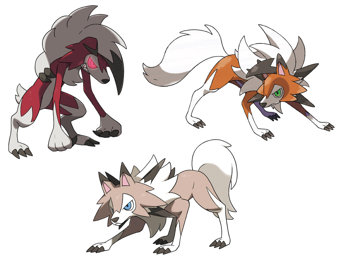 Forma Crepúsculo de Lycanroc é confirmada em Pokémon Ultra Sun