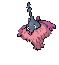 Imagen de Wormadam variocolor en Pokémon Negro y Blanco