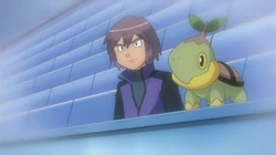 EP597 Recuerdo de Paul-Polo con Turtwig