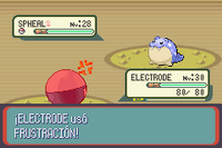 Electrode variocolor usando frustración en la tercera generación.