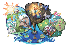 Artwork del Poké Resort.