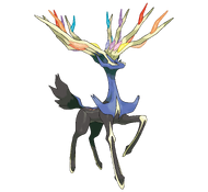 Xerneas, un nuevo Pokémon legendario de tipo hada.