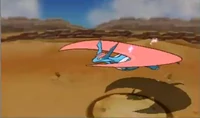 Mega-Salamence en combate.