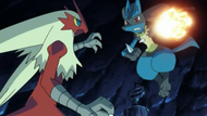 Lucario VS Blaziken