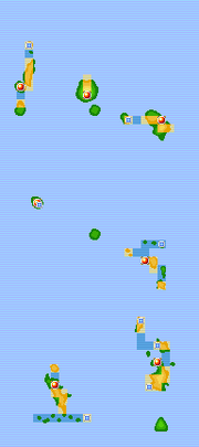 Islas Sete mapa juegos