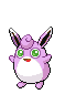 Imagen de Wigglytuff variocolor macho o hembra en Pokémon Negro y Blanco