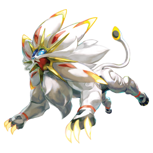 Artwork alternativo de Solgaleo