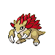 Imagen de Sandslash variocolor macho o hembra en Pokémon Diamante y Perla