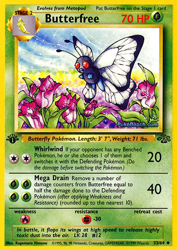 Carta de Butterfree