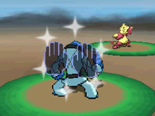 Sawk usando anticipo en la quinta generación.