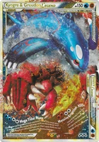 Cartas Leyenda de Kyogre y Groudon de la expansión HeartGold & SoulSilver (TCG): HS Undaunted.