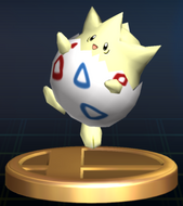 Trofeo de Togepi en Super Smash Bros. Brawl.