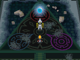 Arceus creando a Dialga.